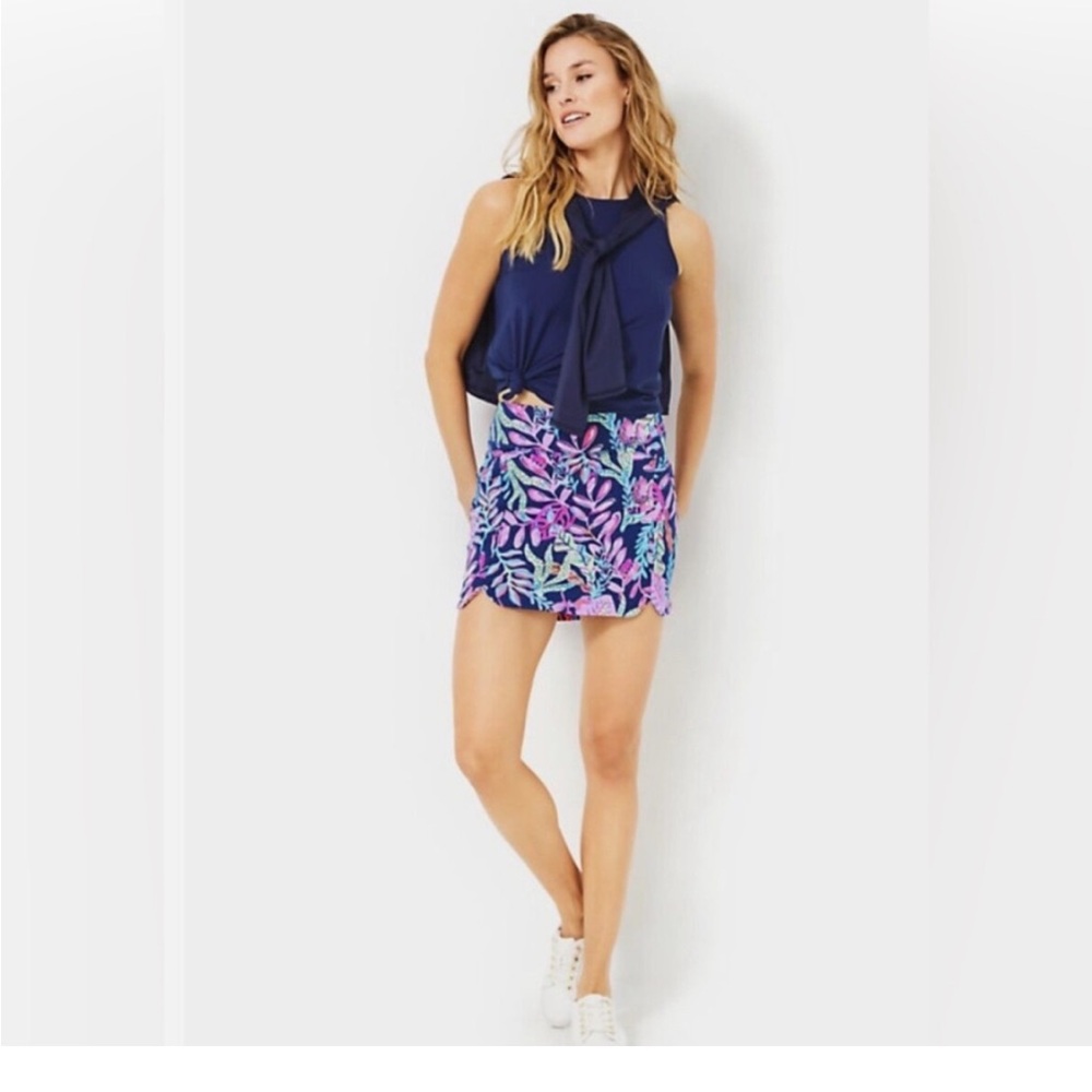 Lilly Pulitzer Sabbia Skort NWT UPF + S